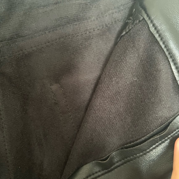 7 for all mankind leather pants - Picture 3 of 6